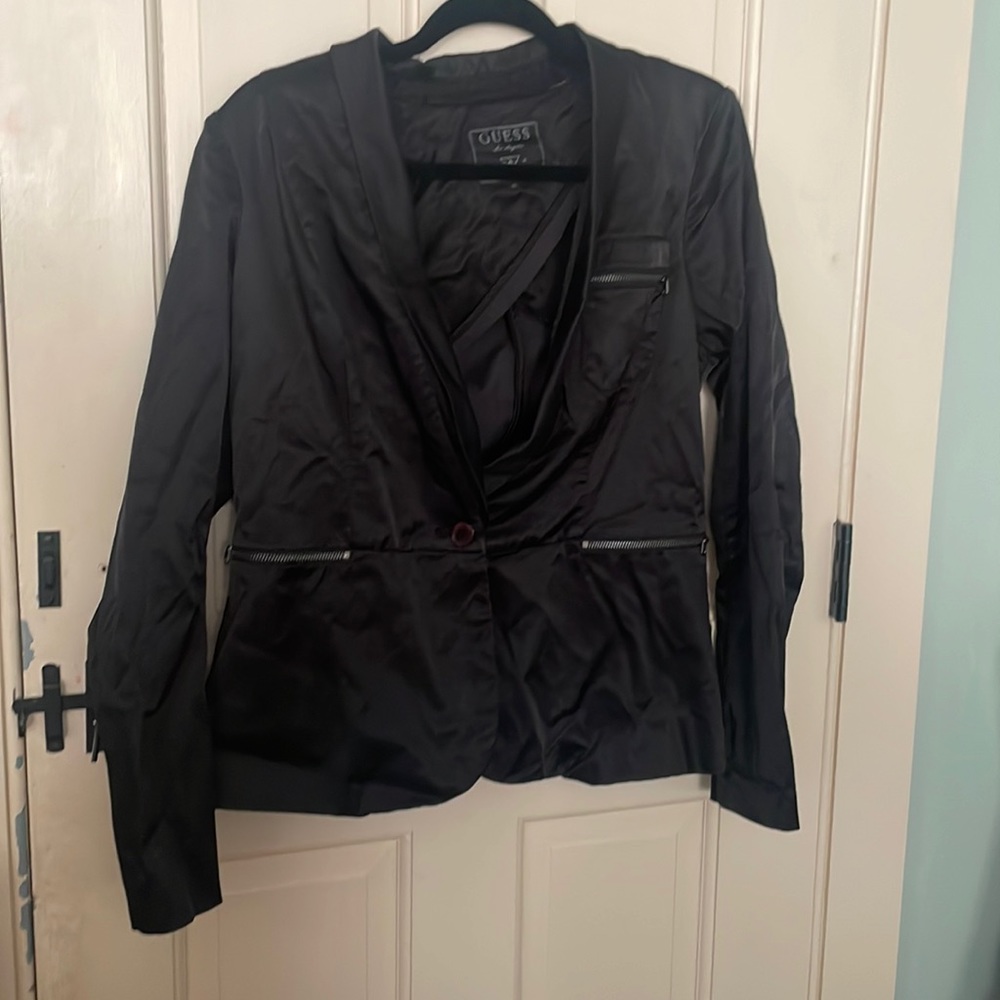 Black Guess Blazer Jacket